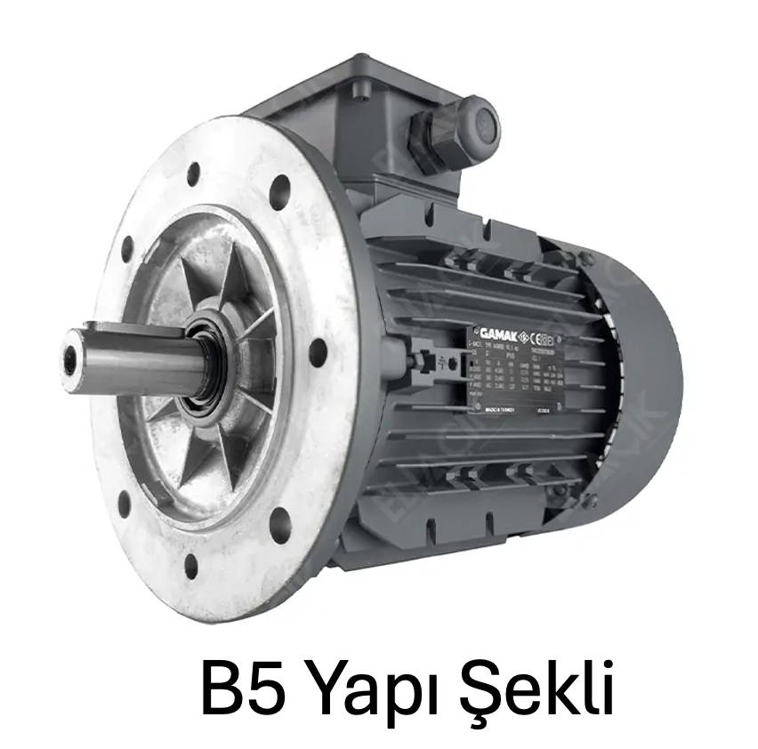 3 kW 1500 Devir Elektrik Motoru B3 IE3