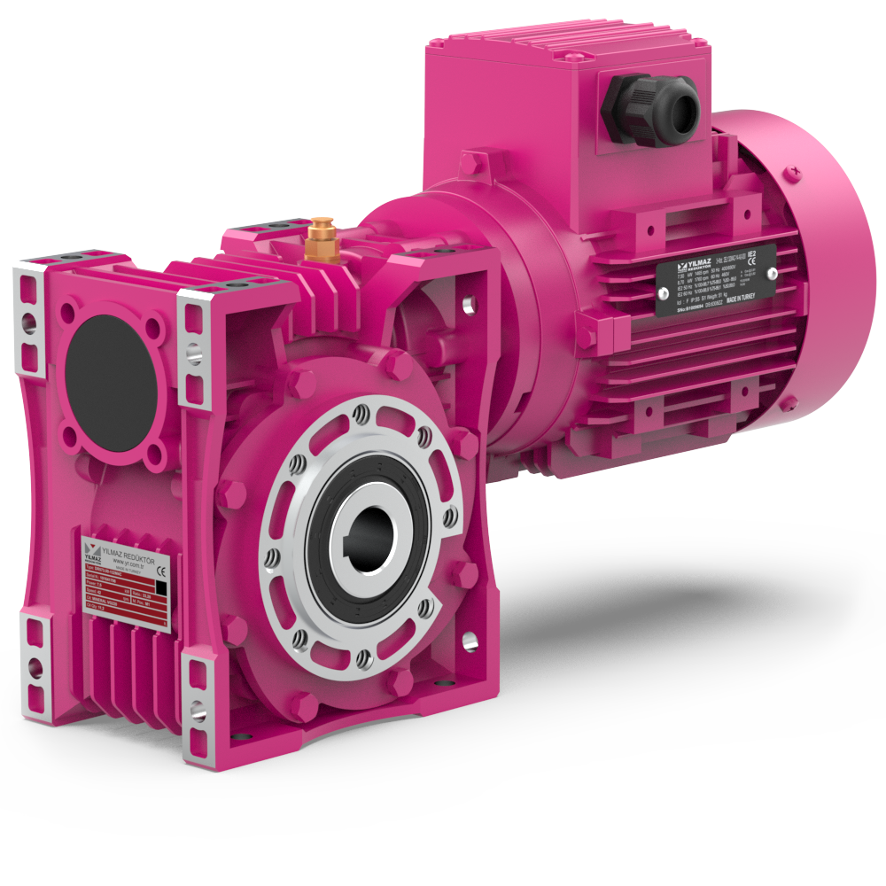 E Serisi Sonsuz Vidalı Redüktörler