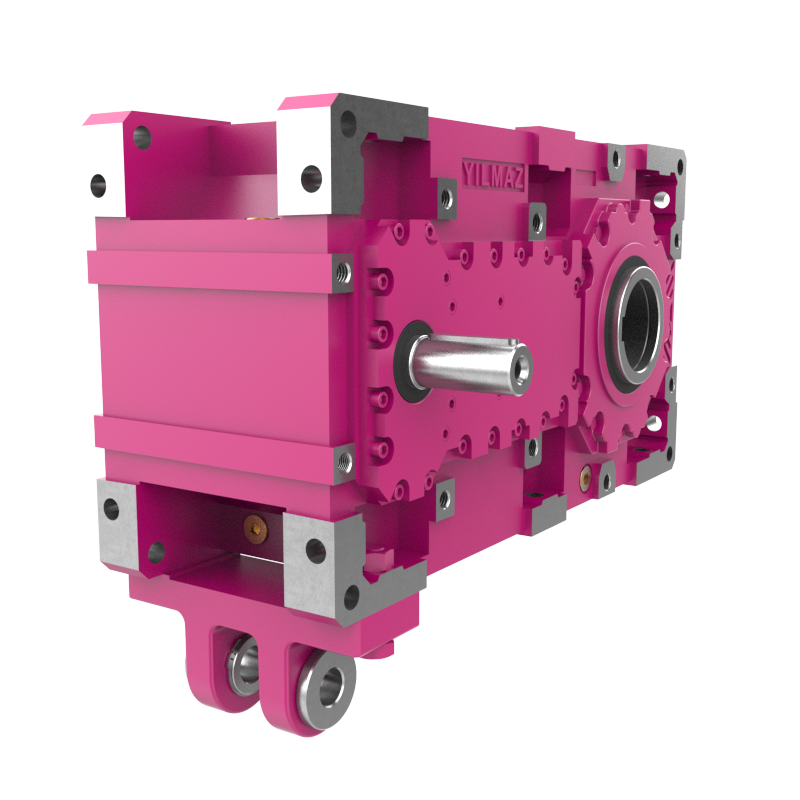 H Serisi Helisel Dişli Yatık Tip Redüktörler