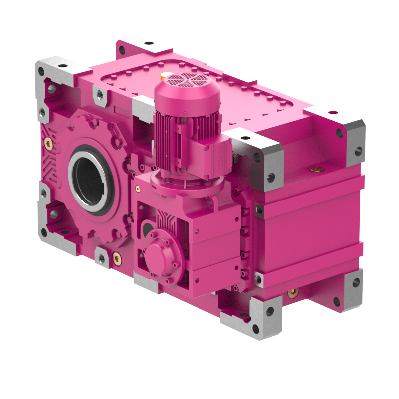 H Serisi Helisel Dişli Yatık Tip Redüktörler