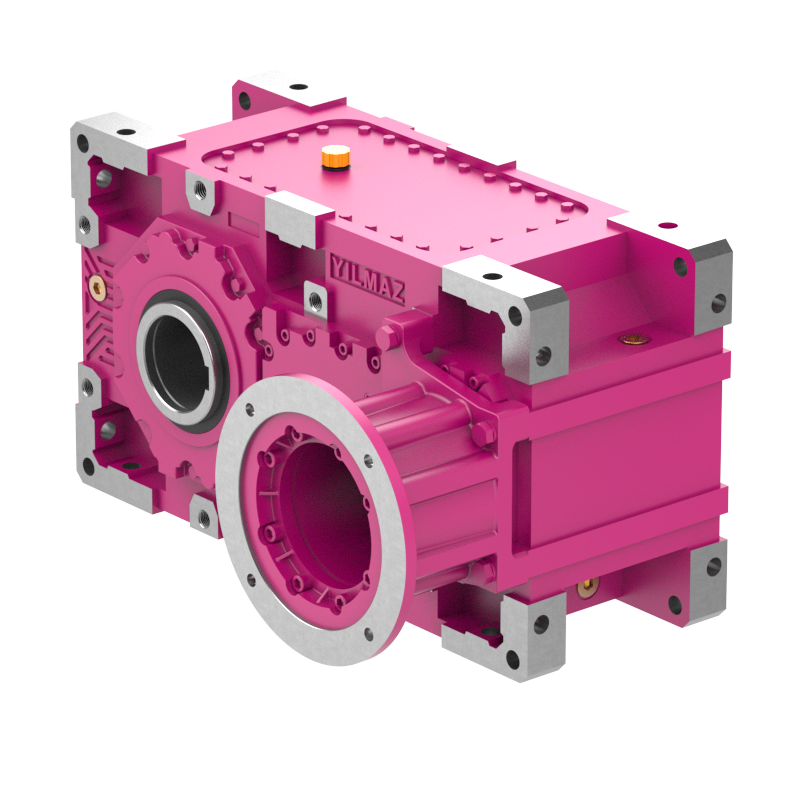 H Serisi Helisel Dişli Yatık Tip Redüktörler