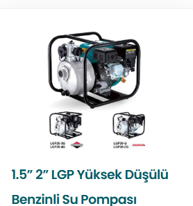 Benzinli Pompalar