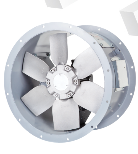 Silindirik Gövdeli Aksyel Fan