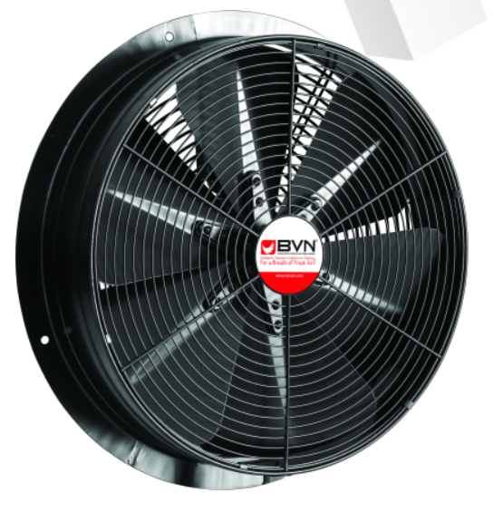 Yuvarlak Kasalı Endüstriyel Aksiyel Fan