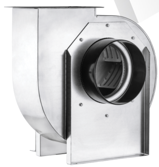 Endüstriyel Radyal Fan (Düşük Basınç)  - Geriye Eğimli Kanat