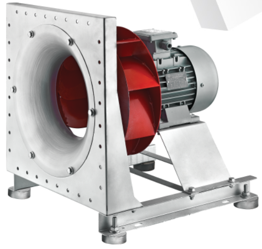 Endüstriyel Radyal Fan (Plug) - Geriye Eğimli Kanat