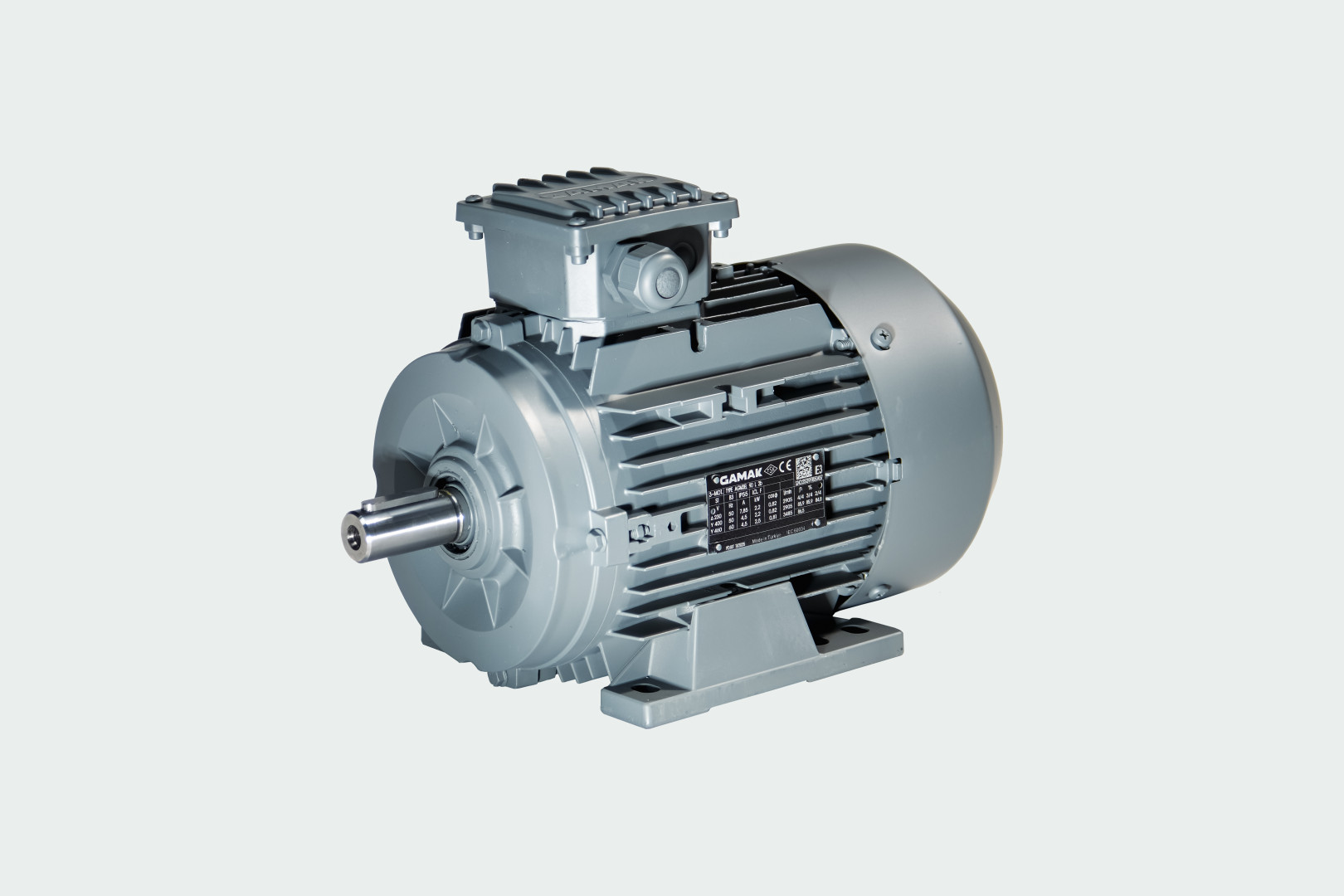 0,18 kW 1500 Devir Elektrik Motoru B3 IE2
