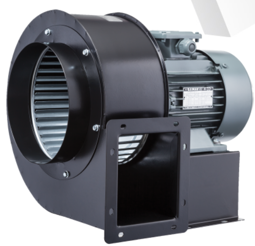 Radyal Fan - Tek Emişli - Öne Eğimli Kanat