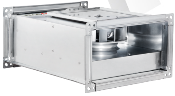 Dikdörtgen Kanal Fanı-Geriye Eğimli Kanat