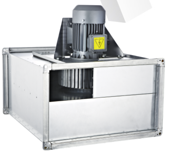 BSKF-R Dikdörtgen Kanal Fanı -Öne Eğimli Kanat