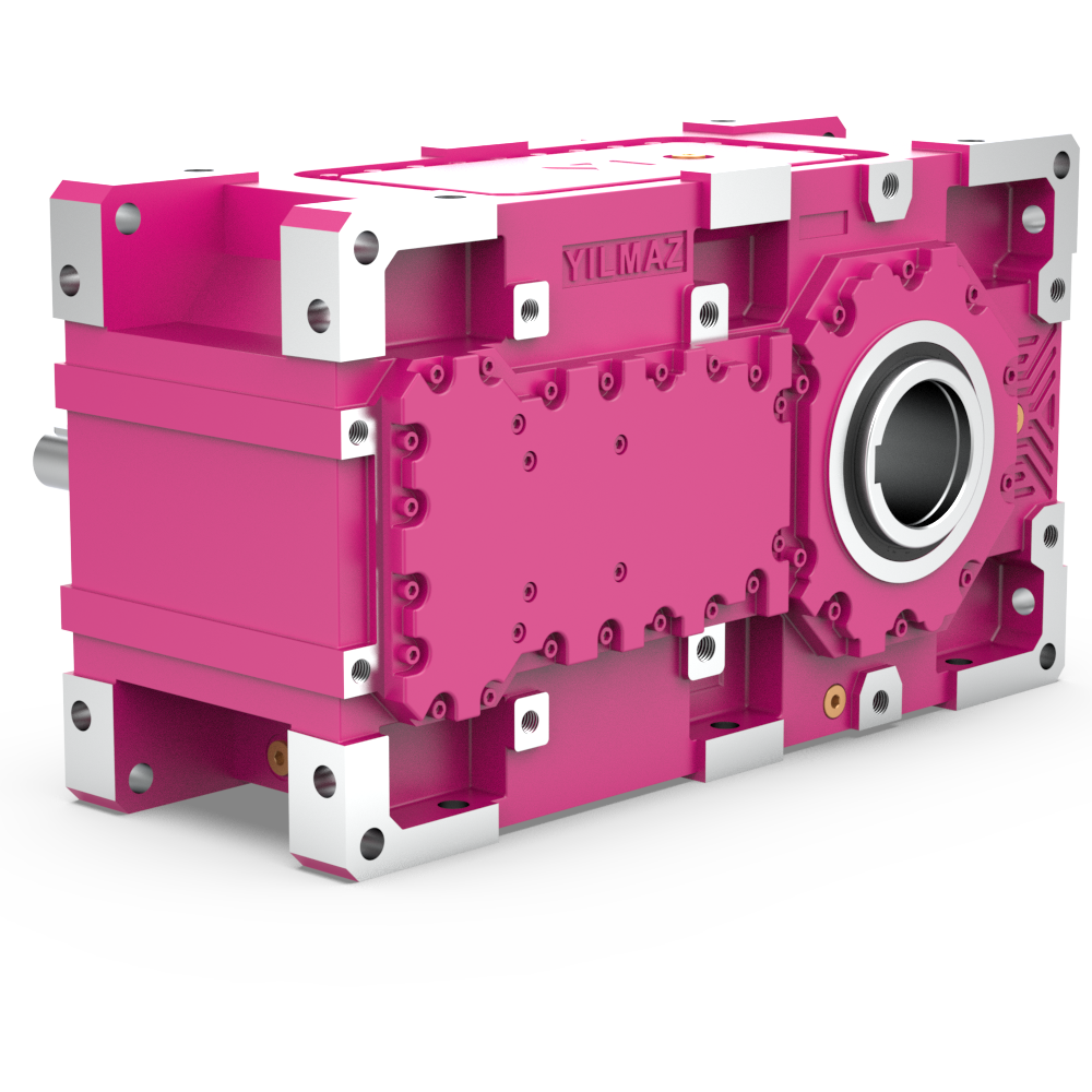 H Serisi Helisel Dişli Yatık Tip Redüktörler