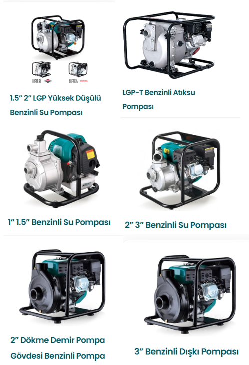 Benzinli Pompalar